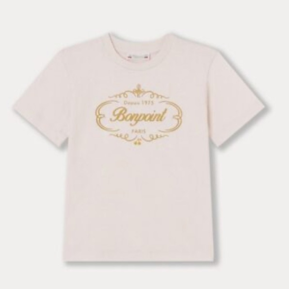 Bonpoint Thida T-shirt Pale Pink